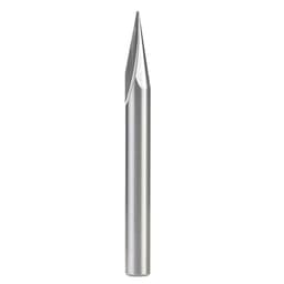 1/4" x 2-1/2" 22° Carving Liner Router Bit, 1-Flute, 1/4" Shank
