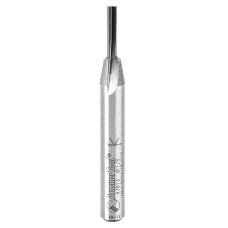 1/8" x 2-1/4" Weather Seal/Straight Bit, 1-Flute, 1/4" Shank