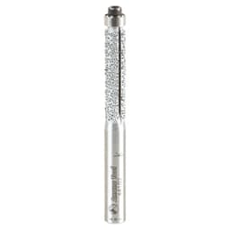1/4" x 2-9/16" Fiberglass Carbon Fiber/Composite Flush Trim Cutting Router Bit with Ball Bearing, 1/4" Shank