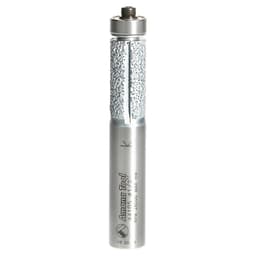 1/2" x 3-1/4" Fiberglass Carbon Fiber/Composite Flush Trim Cutting Router Bit with Ball Bearing, 1/2" Shank
