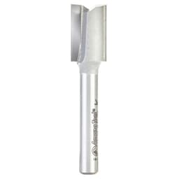 31/64" x 2-1/4" High Production Straight Plunge Router Bit, 2-Flute, 1/4" Shank