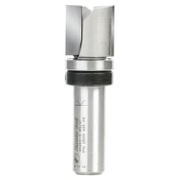 3/4" x 2-3/4" Flush Trim Plunge Template Router Bit with Upper Ball Bearing, 2-Flute, 1/2" Shank