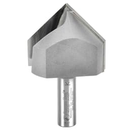 2" x 3-1/4" V-Groove Router Bit, 2-Flute, 1/2" Shank