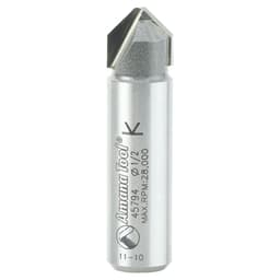 1/2" x 2" Double Edge Folding V-Groove Router Bit, 2-Flute, 1/2" Shank