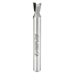 0.26" x 2-11/64" Dovetail Router Bit, 2-Flute, 1/4" Shank