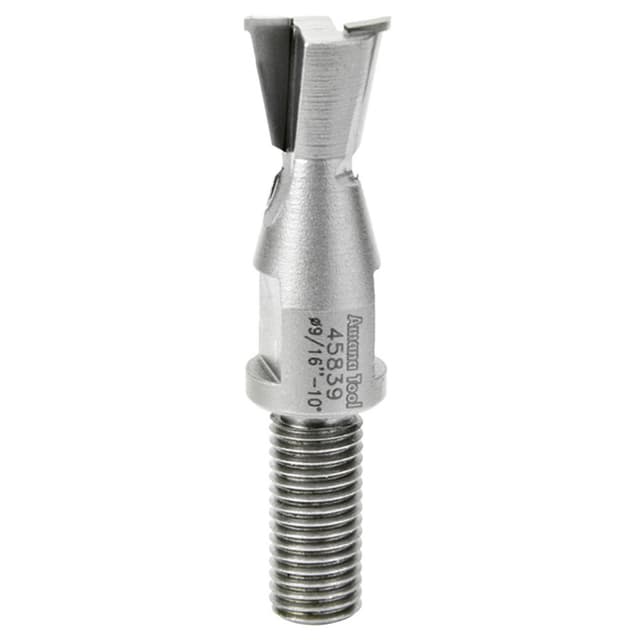 9/16" x 1-1/2" Dovetail Router Bit, 3/8" BSF Shank