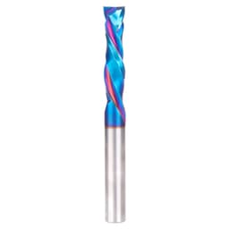 1/2" Dia x 2-1/8" CNC Solid Carbide Spektra Extreme Tool Life Coated Compression Spiral Bit, 2-Flute, 1/2" Shank