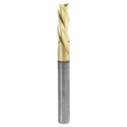 1/4" x 2-1/2" Down-Cut Composite/Fiberglass/Phenolic Spiral Router Bit, 3-Flute, 1/4" Shank