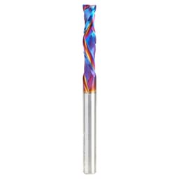 1/4" x 3" Spektra Extreme Tool Life Coated Compression Spiral Bit, 2-Flute, 1/4" Shank