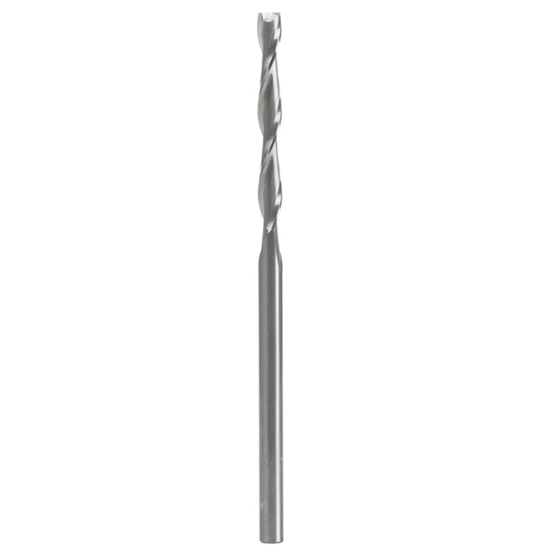 3/16" x 4" CNC Up-Cut Foam Cutting Square End Spiral Router Bit, 2-Flute, 3/16" Shank