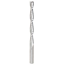3/8" x 6" CNC Up-Cut Foam Cutting Square End Spiral Router Bit, 2-Flute, 3/8" Shank, 4" Cutting Height