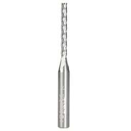 1/8" x 2-1/2" CNC 2D/3D Carving Flat Bottom Router Bit, 4-Flute, 1/4" Shank