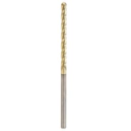 1/8" x 3" CNC 2D/3D Carving Straight Ball Tip ZrN Coated Router Bit, 3-Flute, 1/8" Shank