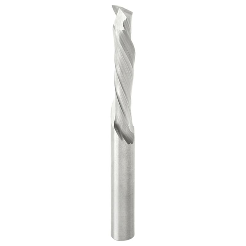 1/4" x 2-1/2" CNC Compression Spiral Router Bit for Solid Wood, 1-Flute, 1/4" Shank