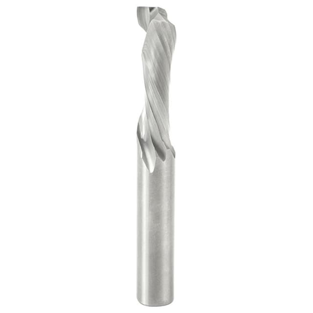 3/8" x 3" CNC Compression Spiral Router Bit for Solid Wood, 1-Flute, 3/8" Shank