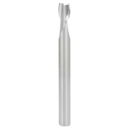 1/4" x 2-1/2" Up-Cut Spiral Plunge Bit, 2-Flute, 1/4" Shank, 3/8" Cutting Height