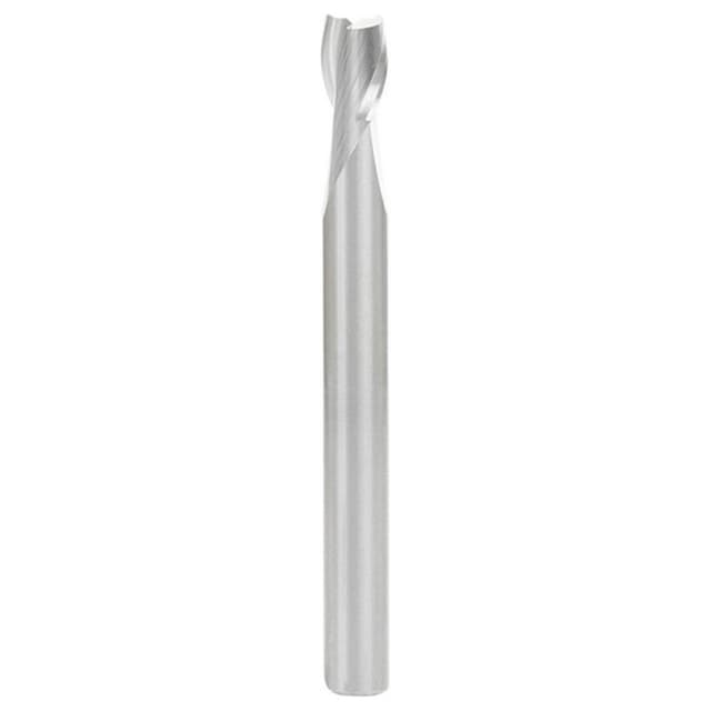 1/4" x 2-1/2" Up-Cut Spiral Plunge Bit, 2-Flute, 1/4" Shank, 3/8" Cutting Height