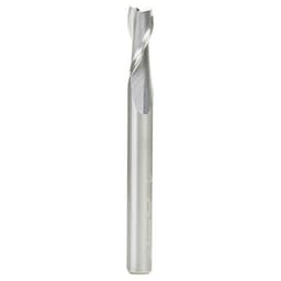 1/4" x 2-1/2" Up-Cut Spiral Plunge Bit, 2-Flute, 1/4" Shank, 5/8" Cutting Height