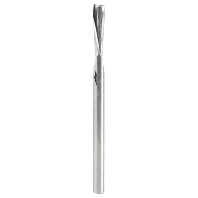 1/8" x 2" Down-Cut Spiral Plunge Bit for Solid Wood, 2-Flute, 1/8" Shank