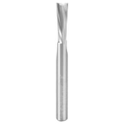 1/4" x 2-1/2" Down-Cut Spiral Plunge Bit for Solid Wood, 2-Flute, 1/4" Shank