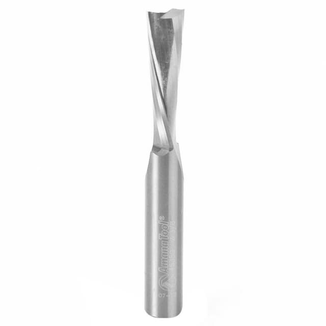 3/8" x 3" Down-Cut Spiral Plunge Bit for Solid Wood, 2-Flute, 3/8" Shank
