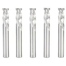 3/8" x 7/8" 5-Piece CNC Solid Carbide Mortise Compression Spiral Bit, 3/8" Shank