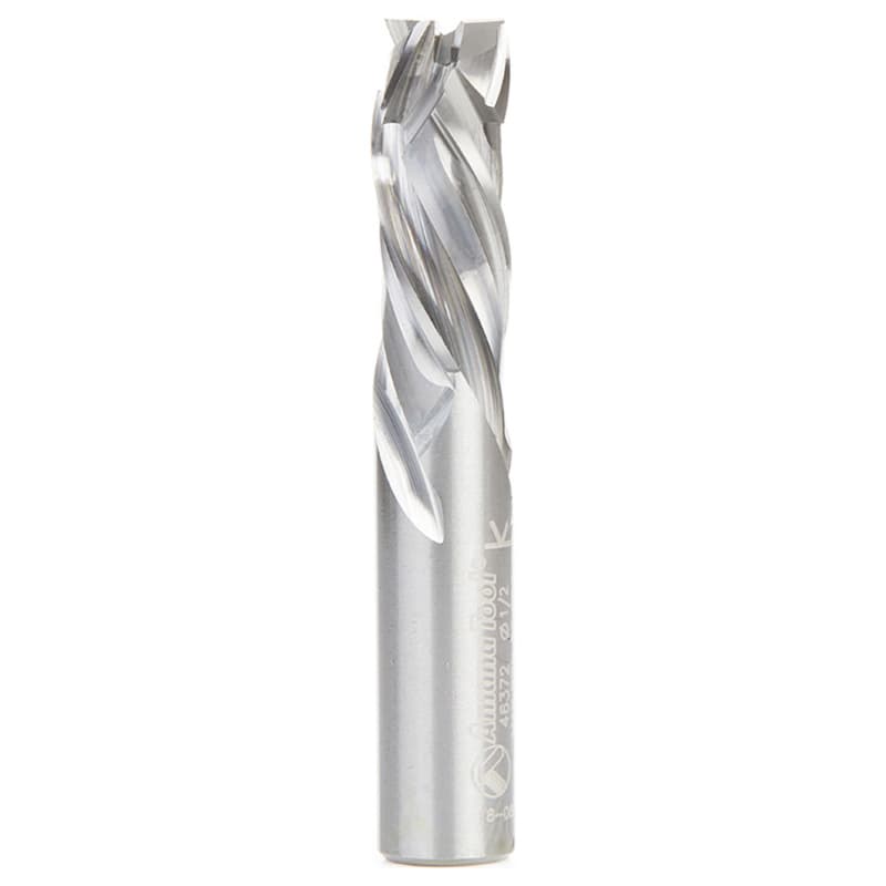 1/2" x 3" CNC Nesting Compression Spiral Router Bit, 3-Flute, 1/2" Shank
