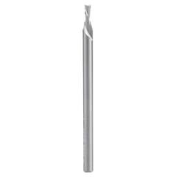 5/64" x 2" Down-Cut Spiral Plunge Bit, 2-Flute, 1/8" Shank