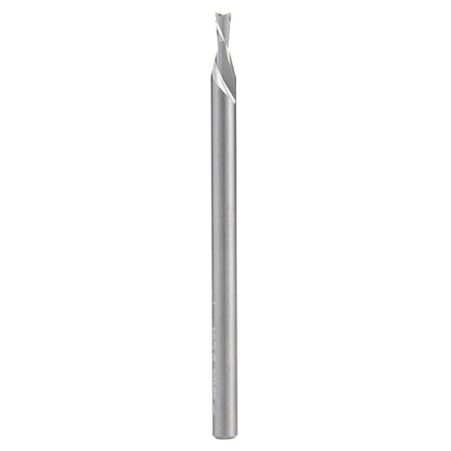 5/64" x 2" Down-Cut Spiral Plunge Bit, 2-Flute, 1/8" Shank