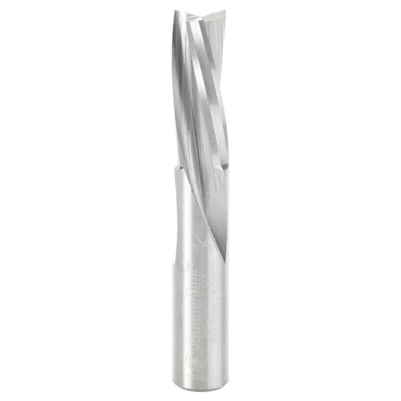 3/8" x 2-1/2" Down-Cut Slow Spiral Plunge Router Bit, 3-Flute, 3/8" Shank