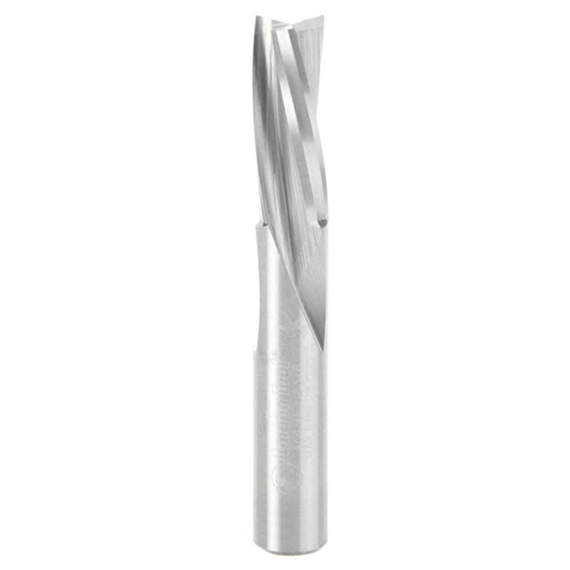 3/8" x 3" Down-Cut Slow Spiral Plunge Router Bit, 3-Flute, 3/8" Shank