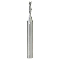 1/8" x 2-1/4" Down-Cut Spiral Plunge Bit, 2-Flute, 1/4" Shank