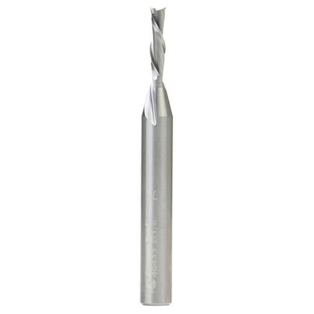 1/8" x 2-1/4" Down-Cut Spiral Plunge Bit, 2-Flute, 1/4" Shank