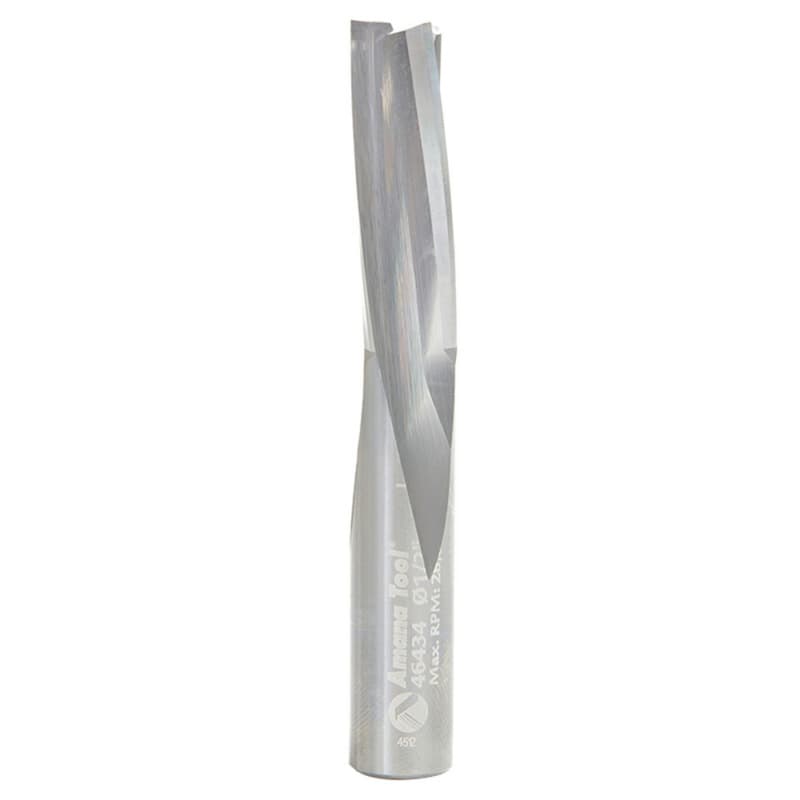 1/2" x 3-1/2" Down-Cut Slow Spiral Plunge Router Bit, 3-Flute, 1/2" Shank