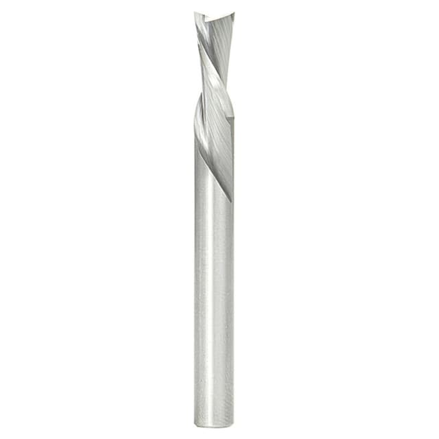 1/4" x 2-1/2" Down-Cut Spiral Plunge Bit, 2-Flute, 1/4" Shank, 5/8" Cutting Height