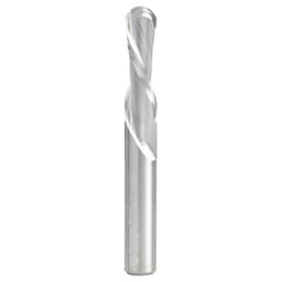 3/8" x 3" Down-Cut Ball Nose Spiral Router Bit, 2-Flute, 3/8" Shank