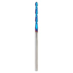 1/8" Dia x 1" Solid Carbide Spektra Extreme Tool Life Coated Up-Cut Ball Nose Spiral Router Bit, 1/8" Shank