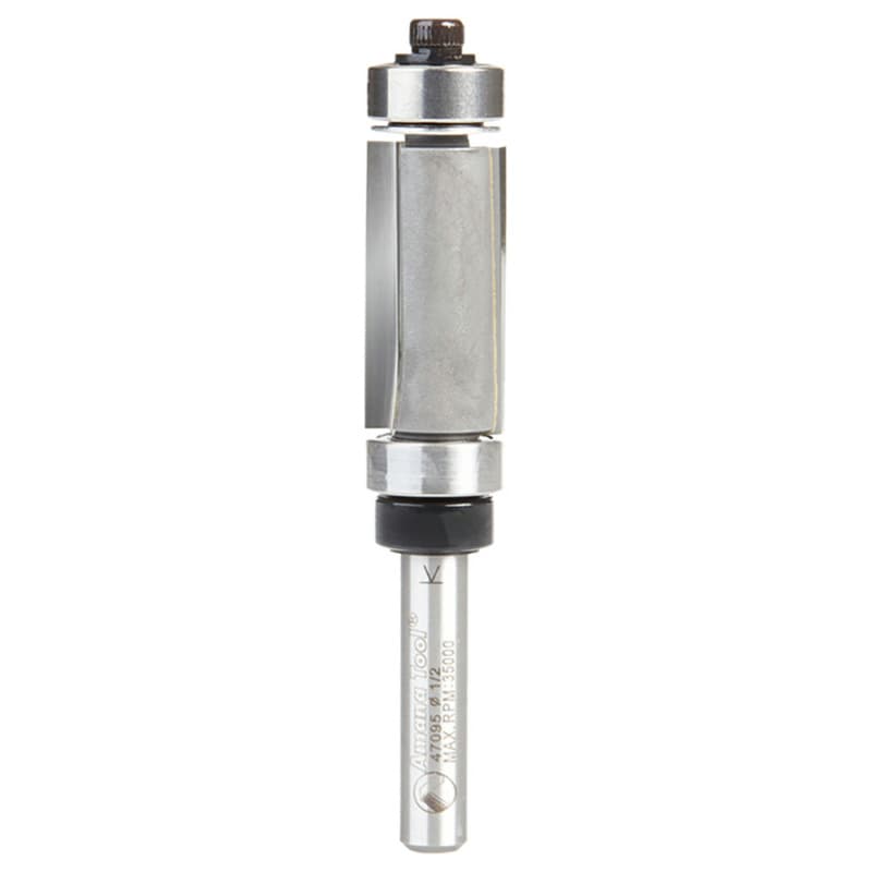 1/2" x 2-15/16" Down-Shear Multi Trimmer Bit with Ball Bearing, 1/4" Shank