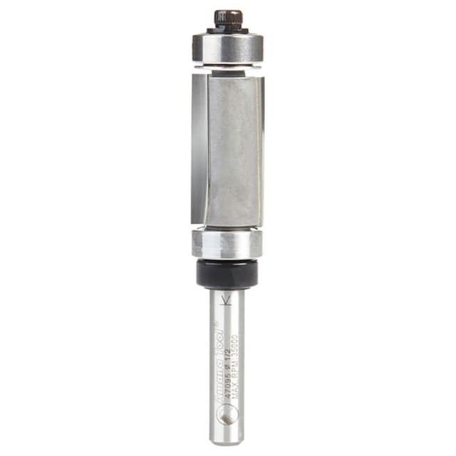 1/2" x 2-15/16" Down-Shear Multi Trimmer Bit with Ball Bearing, 1/4" Shank