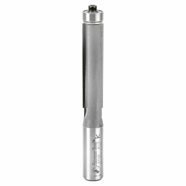 1/2" x 4" Dynabit Down-Shear Laminate Flush Trim Bit, 2-Flute, 1/2" Shank