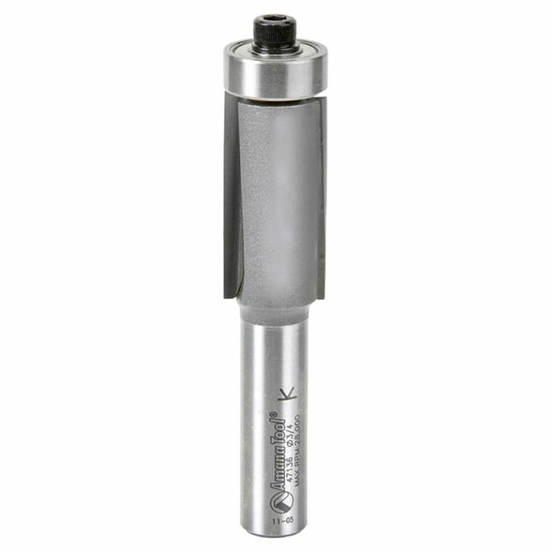 3/4" x 3-7/8" SuperTrim Down-Shear Flush Trim Bit, 2-Flute, 1/2" Shank