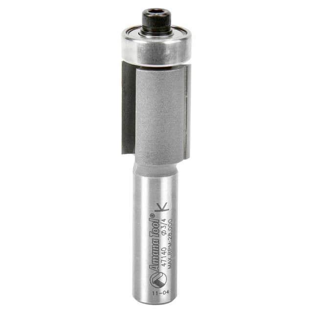 3/4" x 3-1/4" Flush Trim Bit, 2-Flute, 1/2" Shank
