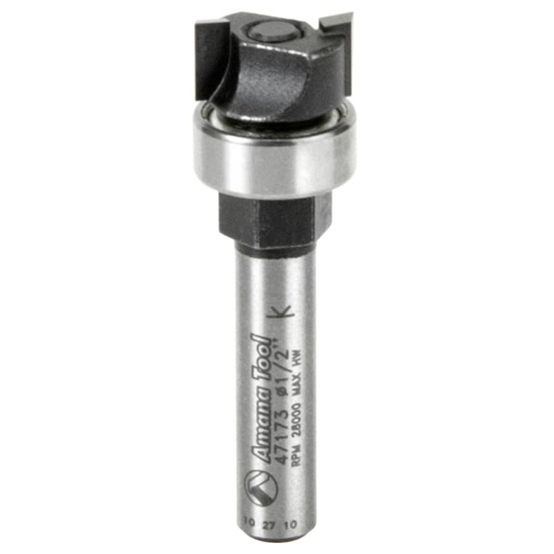 1/2" x 1-11/16" Dado Clean Out Assembly, 2-Flute, 1/4" Shank