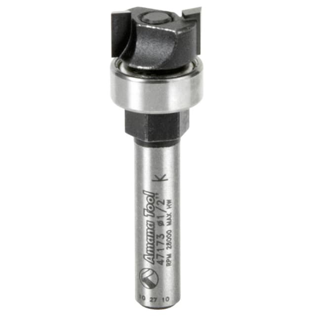 1/2" x 1-11/16" Dado Clean Out Assembly, 2-Flute, 1/4" Shank