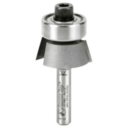 3/4" x 2" Dynabit Laminate Bevel Trim, 2-Flute, 1/4" Shank