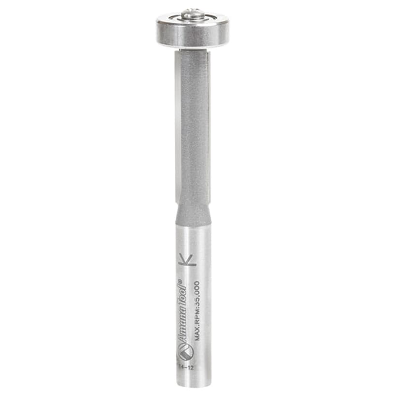 1/4" x 2-1/2" x 1/8" Overhang Trim Bit, 2-Flute, 1/4" Shank