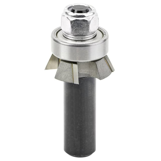 1-1/16" x 25° 4-Wings Single Bevel Trim Cutter Assembly, 1/2" Shank
