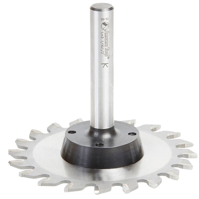 4" x 20 Teeth Flash Mounting Plastic Trim Saw Blade/Arbor System with 1/2" Shank