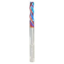 6mm x 22mm CNC Solid Carbide Spektra Extreme Tool Life Coated Compression Spiral Bit, 3-Flute, 6mm Shank