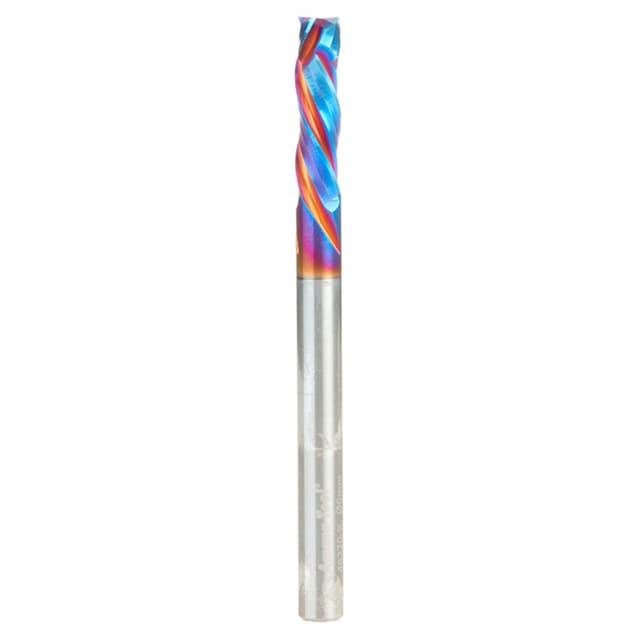 6mm x 22mm CNC Solid Carbide Spektra Extreme Tool Life Coated Compression Spiral Bit, 3-Flute, 6mm Shank